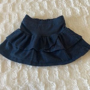 Girls Denim Skort size 6